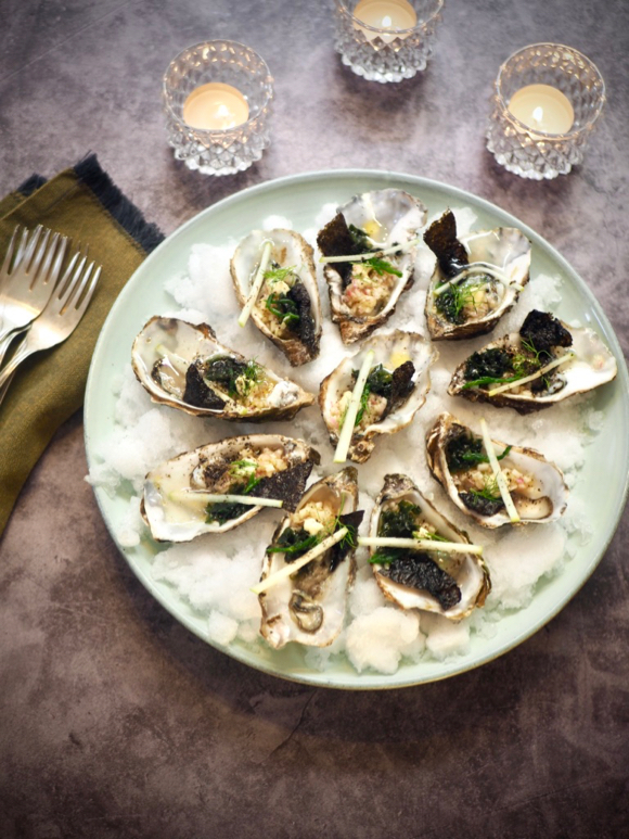 Asian style oesters