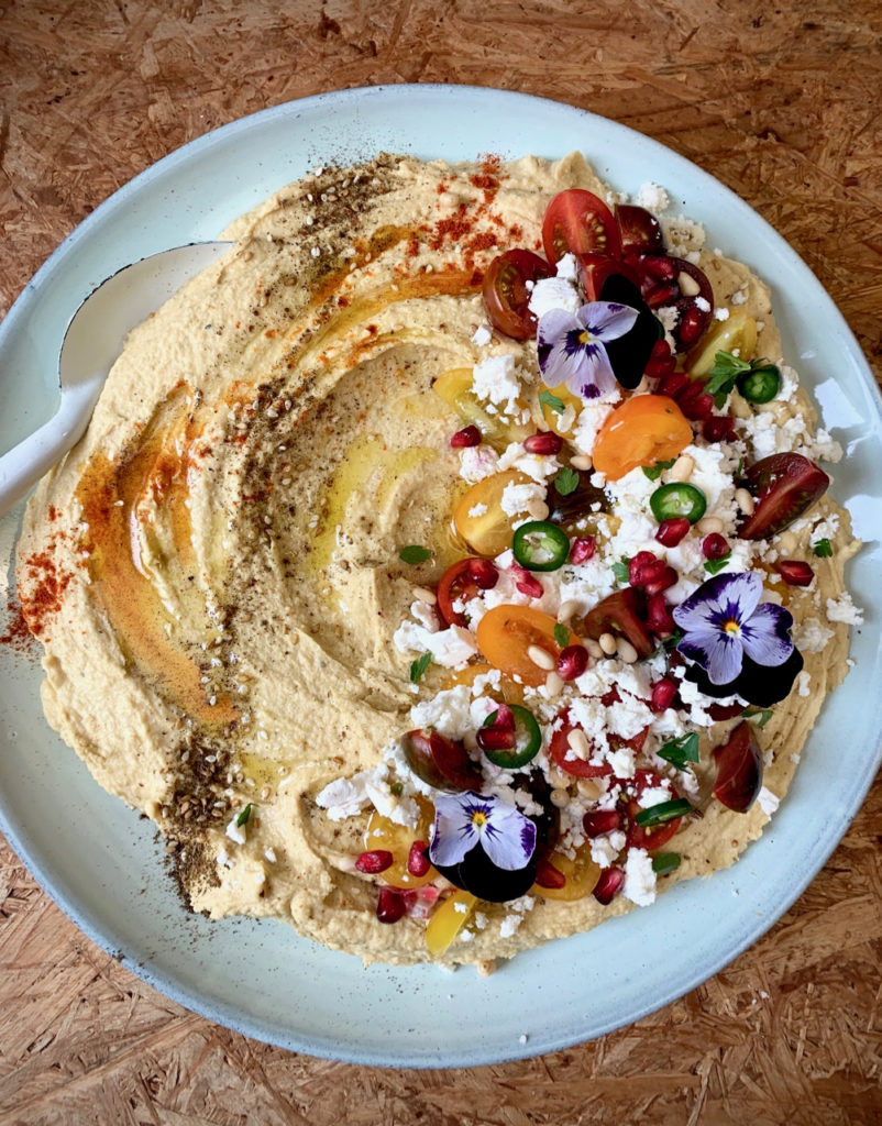 loaded hummus