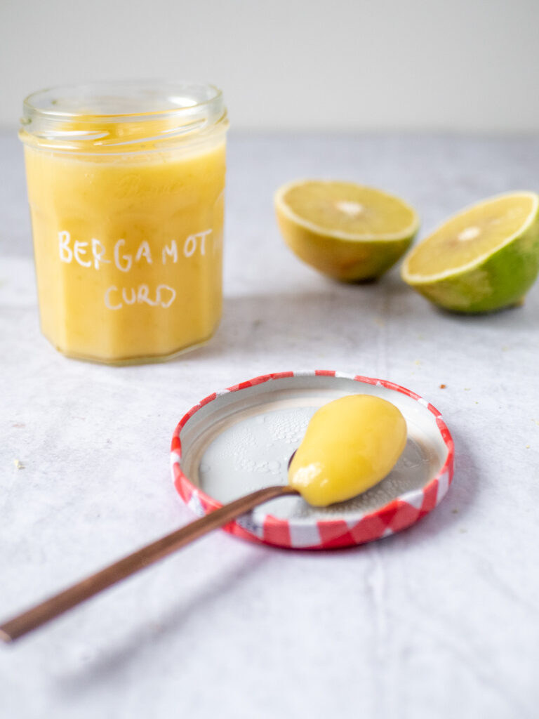 bergamot curd