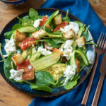 Salade met bloedappelsien en burrata