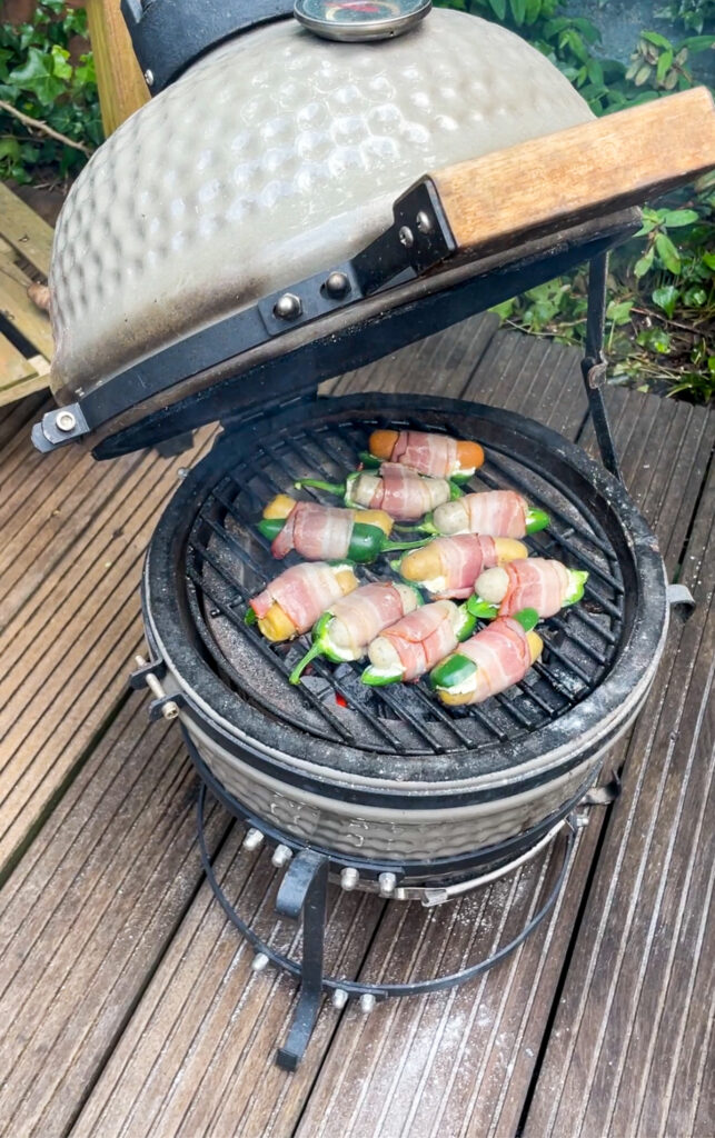 BBQ jalapeño poppers